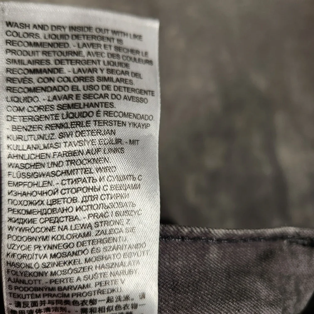 Levi's‎ 505 Jeans Men's 32X31 (Tag 32X32) Black Y2K 90s Straight